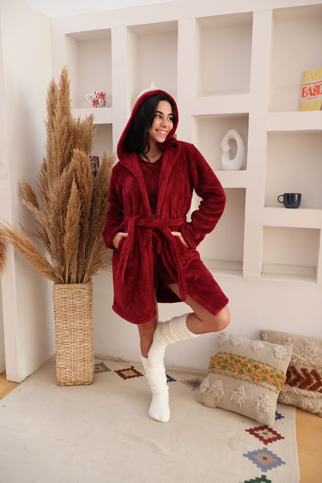 Bliss in Maroon.