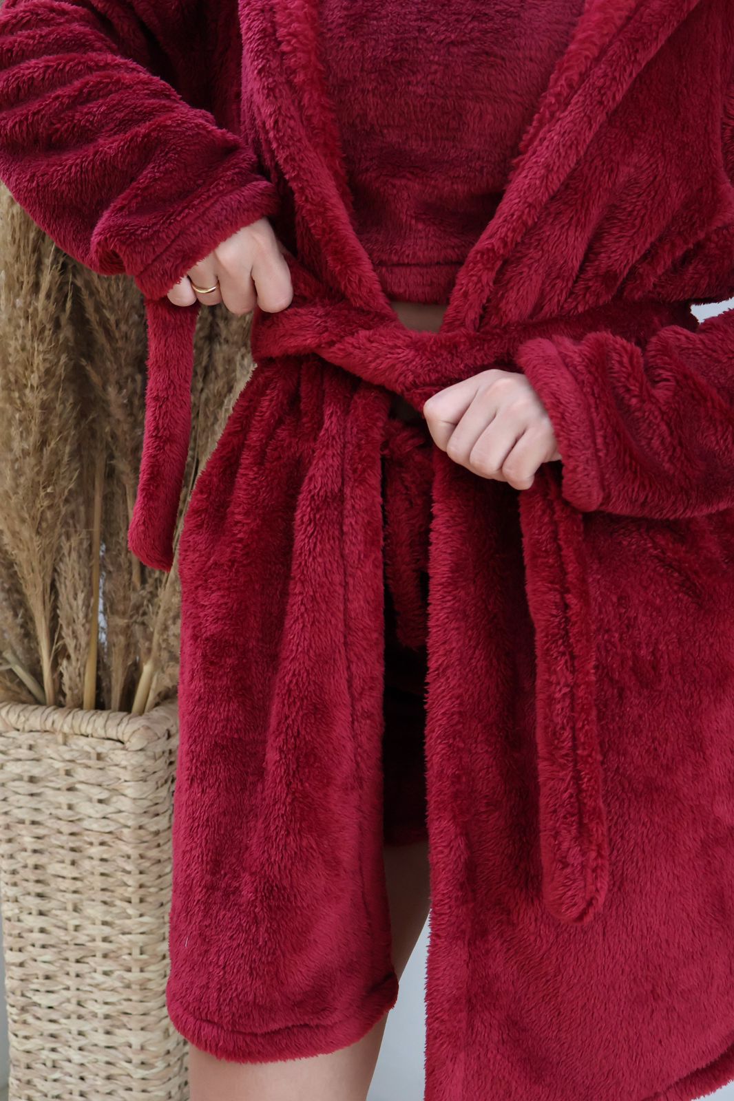 Bliss in Maroon.